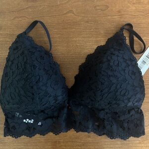 Momanda Black Lace Bra